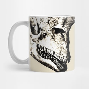 Dinosaur Skull Mono Mug